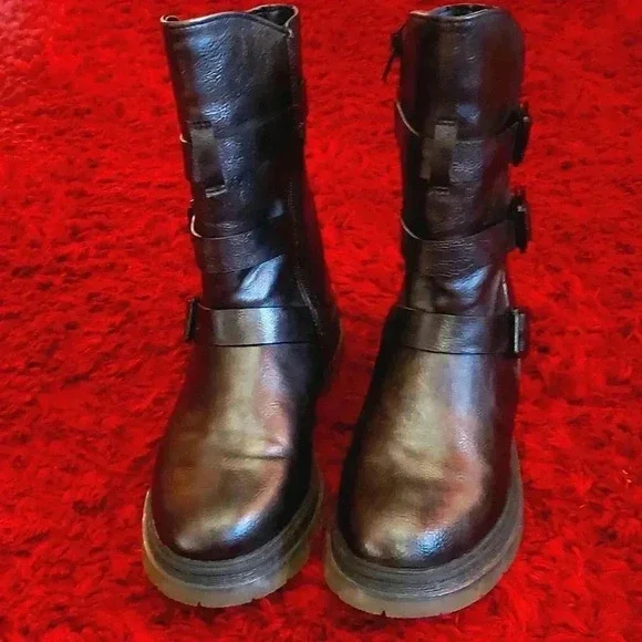 MIA Seth Motorcycle Boots size 6.5 - Picture 4 of 11